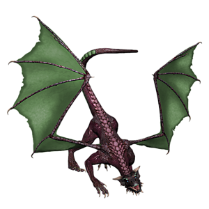 <b>Neferu</b> ist ein jugendlicher Drache. Gutes Training bereitet den jungen Drachen optimal auf seine Aufgaben in der Arena vor.