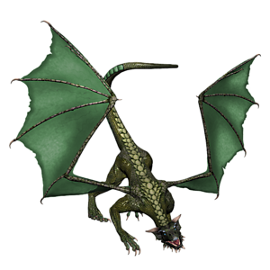 <b>Dageus</b> ist ein jugendlicher Drache. Gutes Training bereitet den jungen Drachen optimal auf seine Aufgaben in der Arena vor.