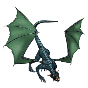 <b>Dragonhunter</b> ist ein jugendlicher Drache. Gutes Training bereitet den jungen Drachen optimal auf seine Aufgaben in der Arena vor.