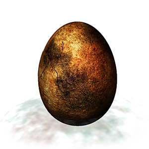 <b>Abendjunges</b> ist ein Drachenei. Unter den richtigen Bedingungen wird bald ein Drachenbaby schlüpfen.