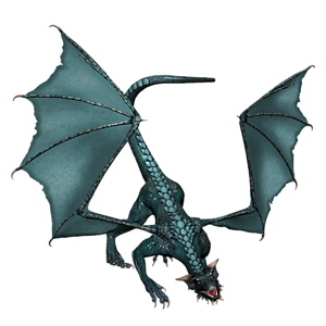 <b>Yazur VM</b> ist ein jugendlicher Drache. Gutes Training bereitet den jungen Drachen optimal auf seine Aufgaben in der Arena vor.