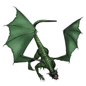 <b>AAda</b> ist ein jugendlicher Drache. Gutes Training bereitet den jungen Drachen optimal auf seine Aufgaben in der Arena vor.