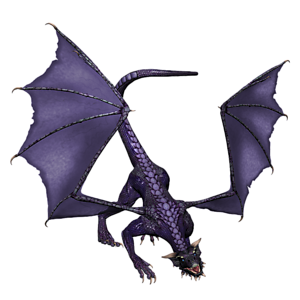 <b>Edelmagia</b> ist ein jugendlicher Drache. Gutes Training bereitet den jungen Drachen optimal auf seine Aufgaben in der Arena vor.