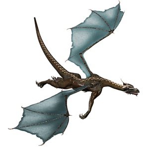 <b>Hanna</b> ist ein erfahrener, erwachsener Drache.