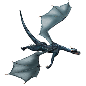 <b>Saphira</b> ist ein erfahrener, erwachsener Drache.